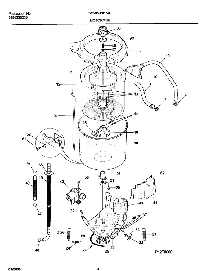 Diagram for FWS850RHS0