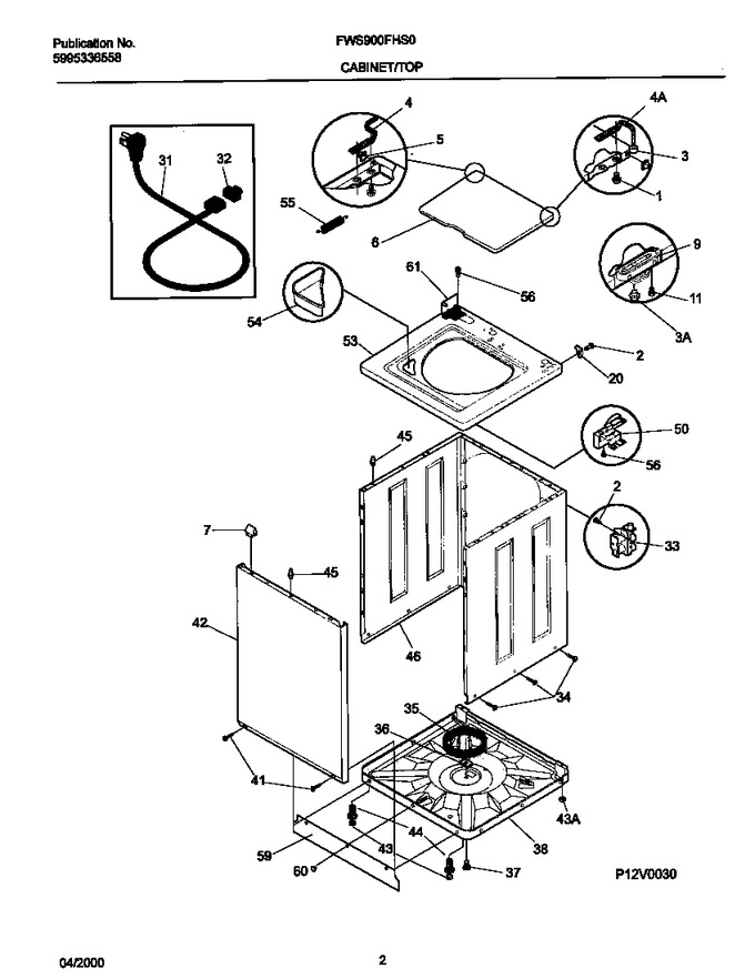 Diagram for FWS900FHS0