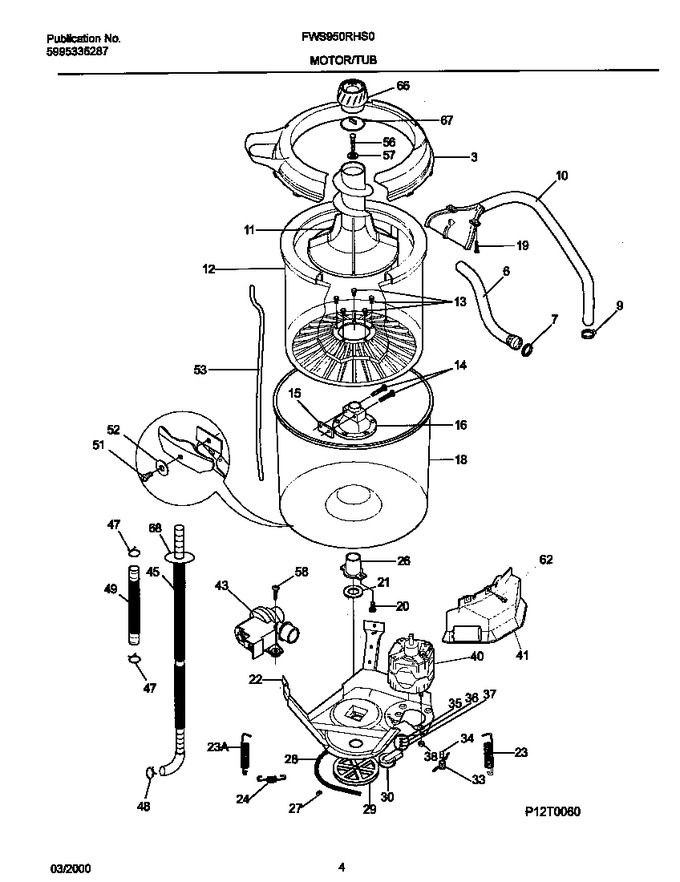 Diagram for FWS950RHS0