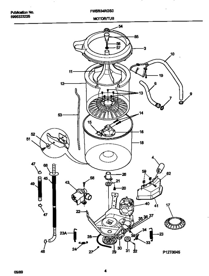 Diagram for FWSB34RGS0