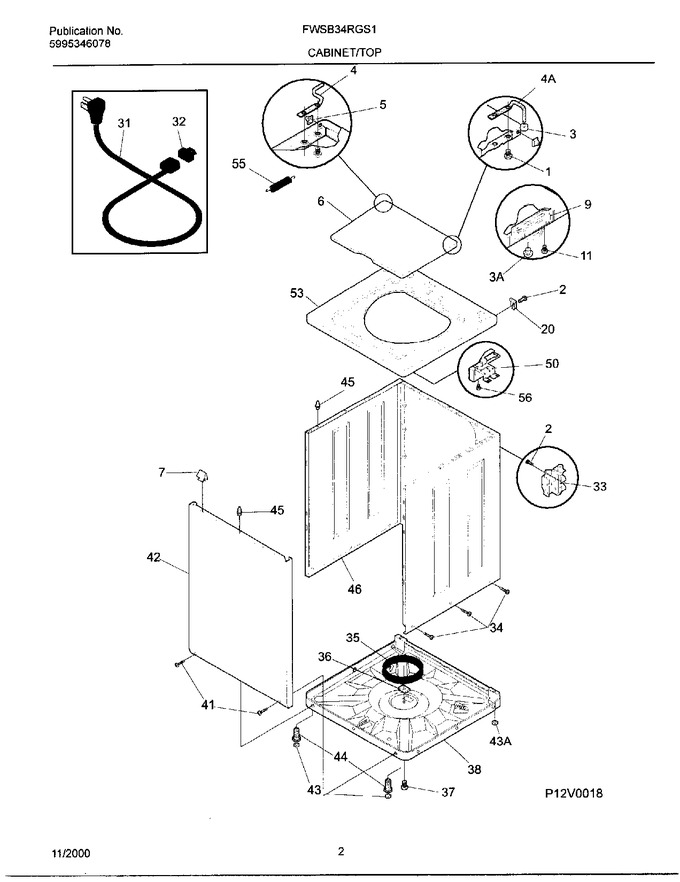 Diagram for FWSB34RGS1