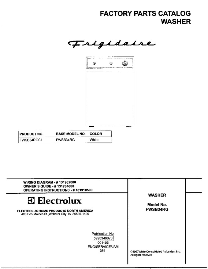 Diagram for FWSB34RGS1