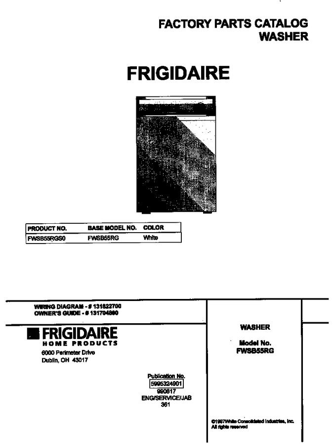 Diagram for FWSB55RGS0
