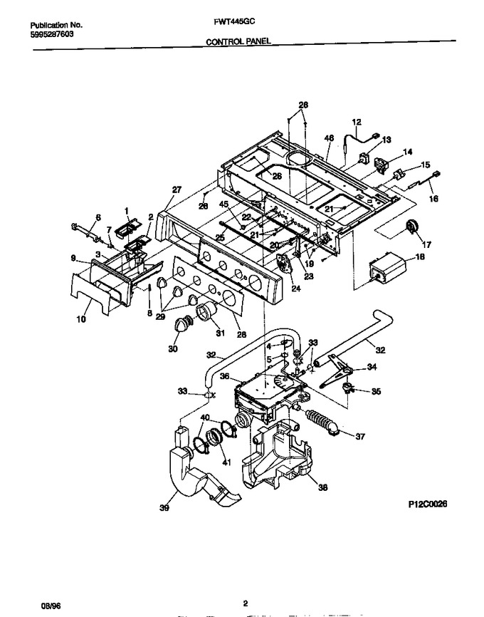 Diagram for FWT445GCS0