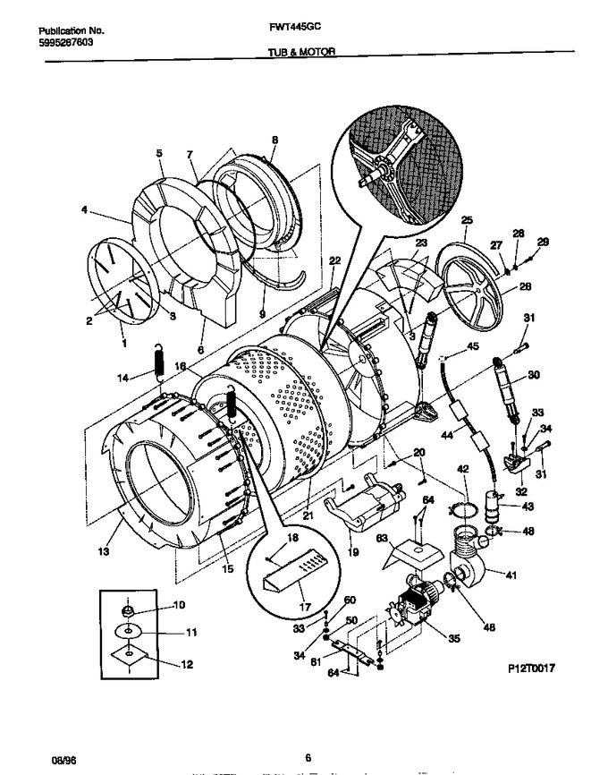 Diagram for FWT445GCS0