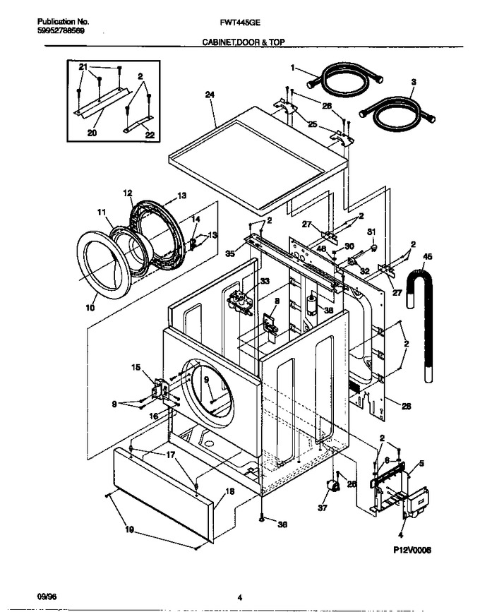 Diagram for FWT445GES0