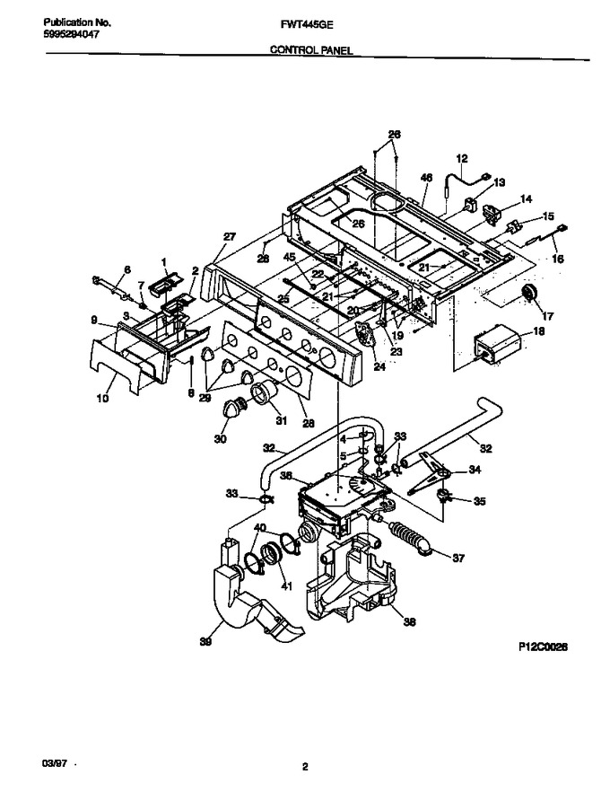 Diagram for FWT445GES1