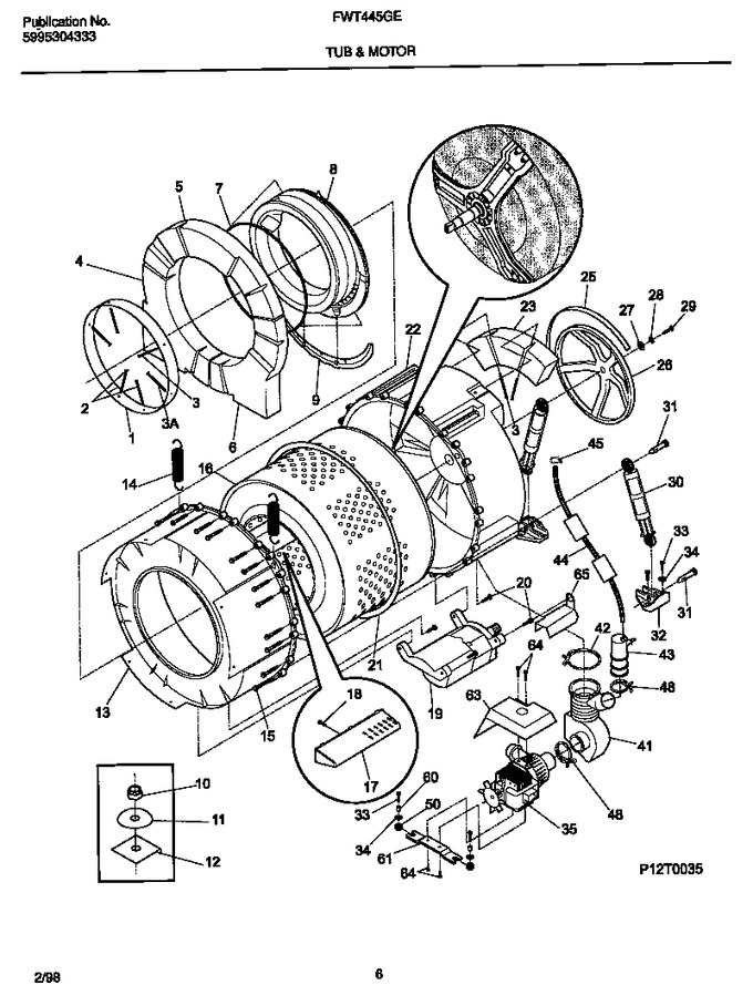 Diagram for FWT445GES2