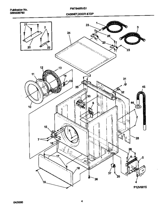 Diagram for FWT645RHS1