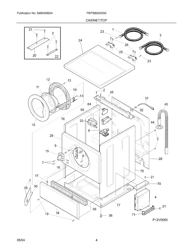 Diagram for FWTB8200DS0
