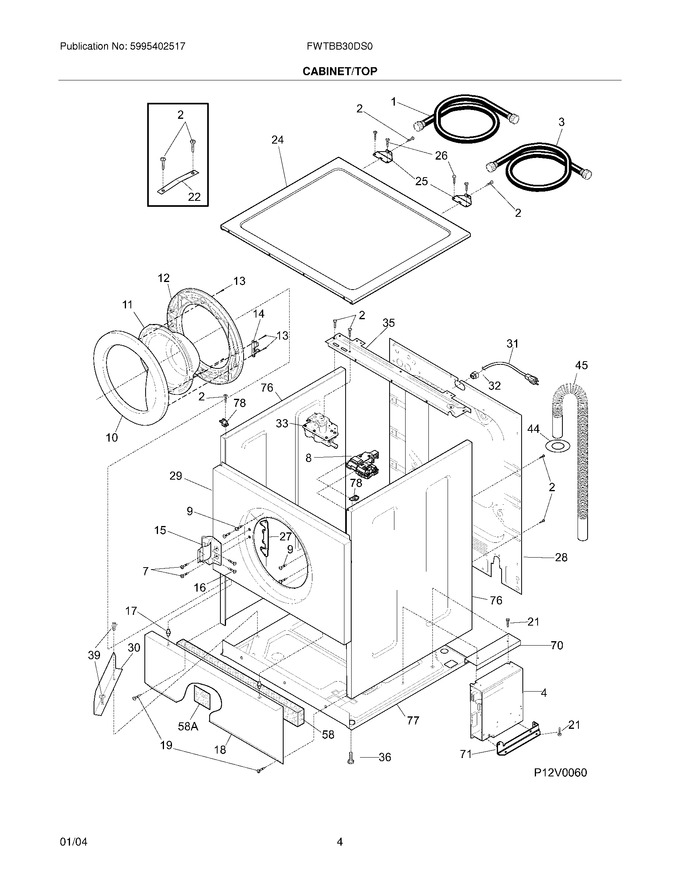 Diagram for FWTBB30DS0