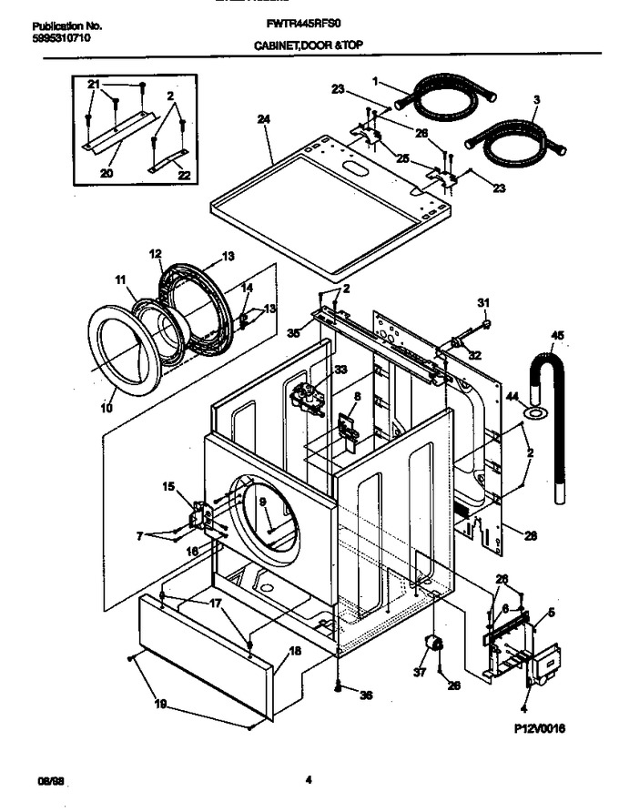 Diagram for FWTR445RFS0