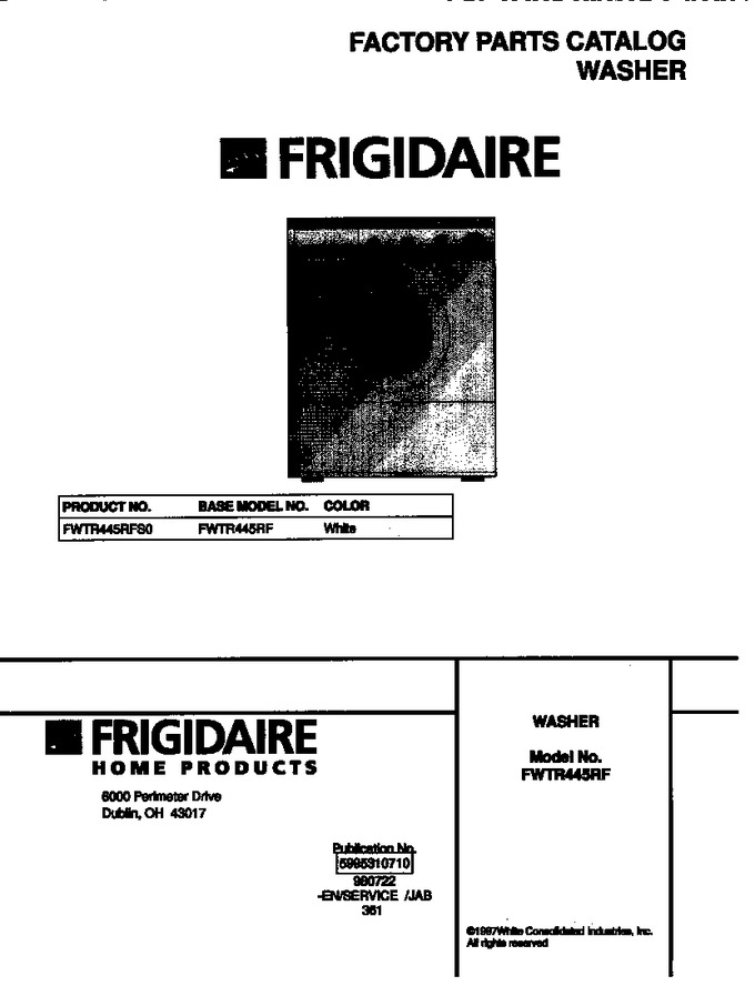 Diagram for FWTR445RFS0