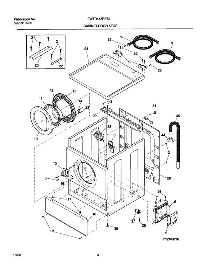 Diagram for FWTR445RFS1