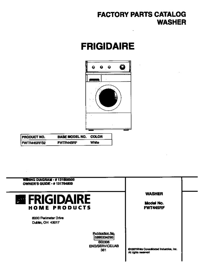 Diagram for FWTR445RFS2