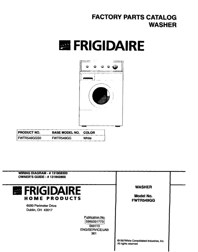 Diagram for FWTR549GGS0