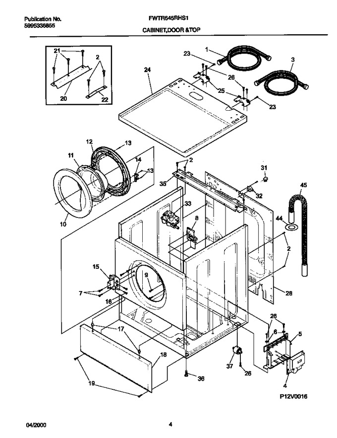 Diagram for FWTR645RHS1