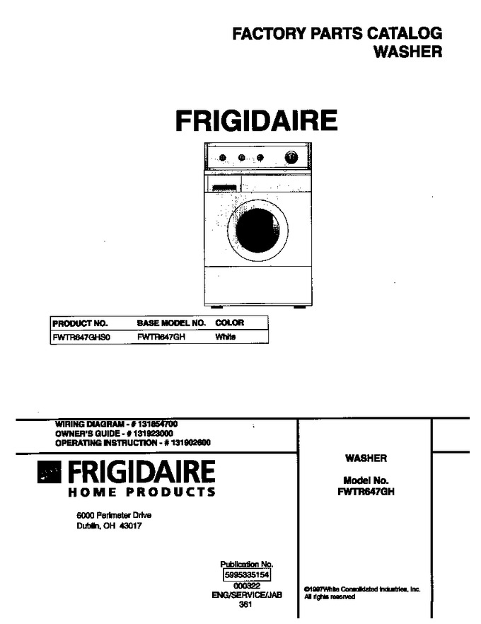 Diagram for FWTR647GHS0