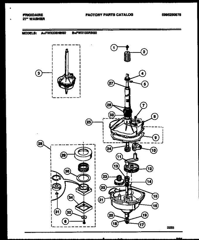 Diagram for FWX233NBS0