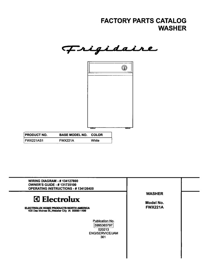 Diagram for FWX221AS1