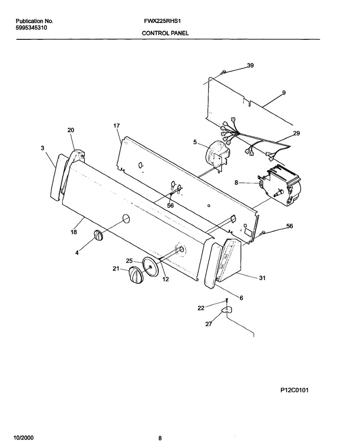 Diagram for FWX225RHS1