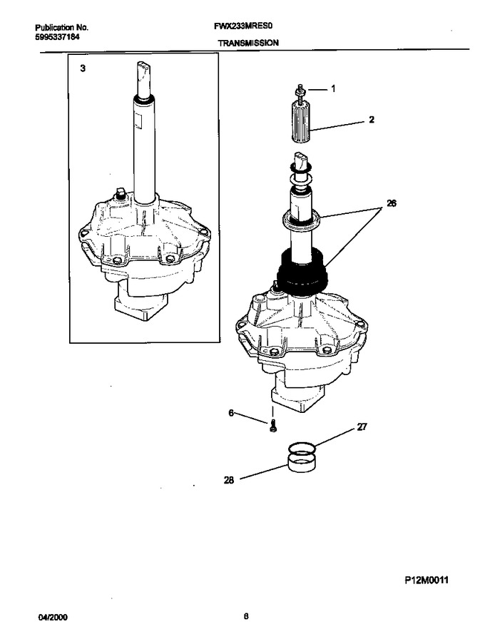 Diagram for FWX233MRES0