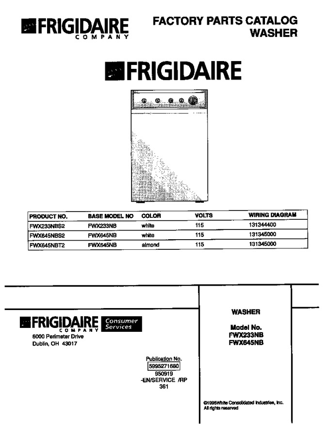 Diagram for FWX645NBT2