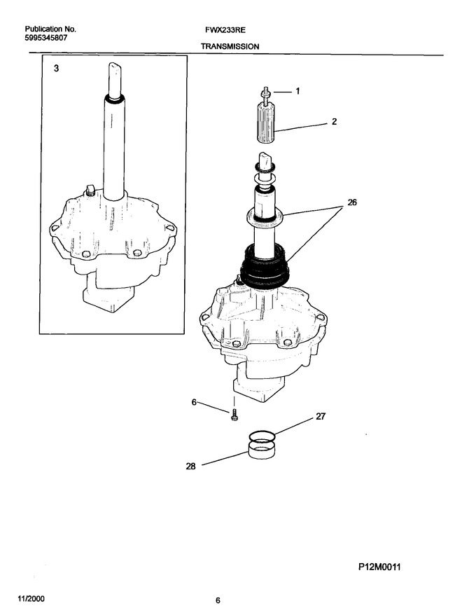 Diagram for FWX233RES6