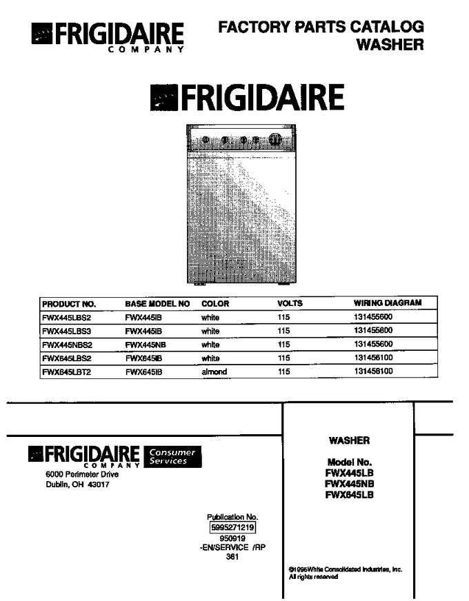 Diagram for FWX645LBS2