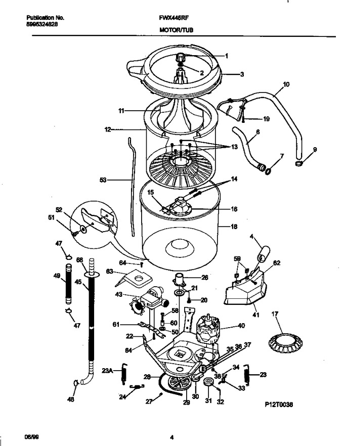 Diagram for FWX445RFT4