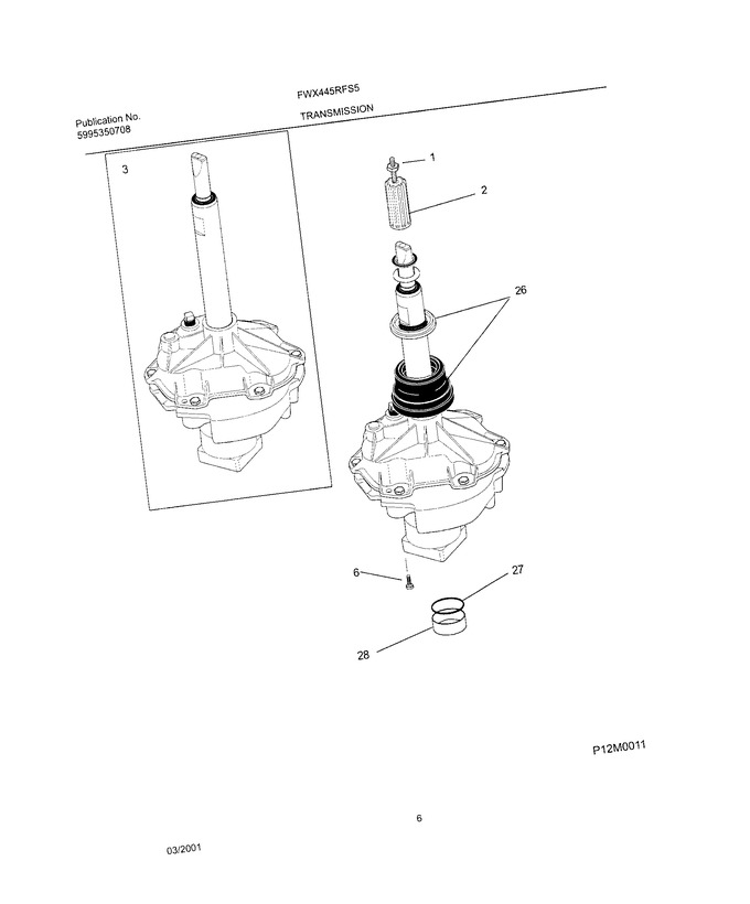 Diagram for FWX445RFS5