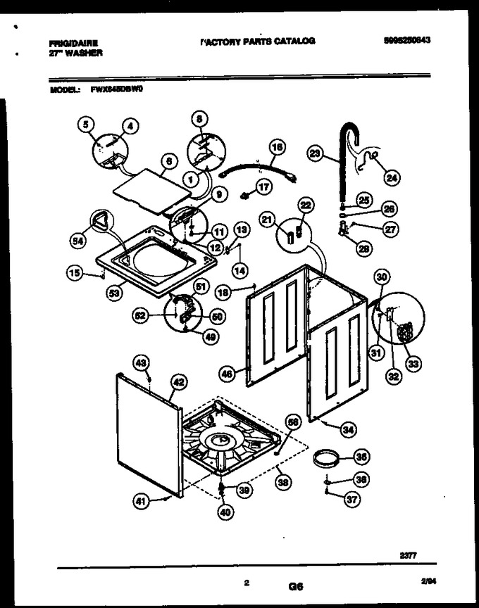 Diagram for FWX645DBD0