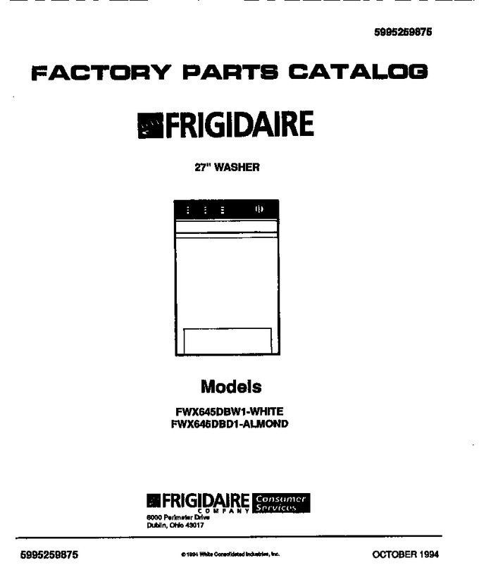 Diagram for FWX645DBW1