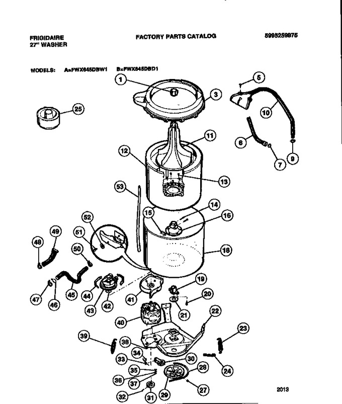 Diagram for FWX645DBW1