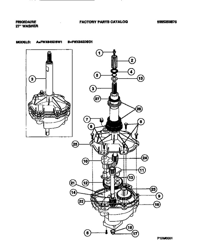 Diagram for FWX645DBD1
