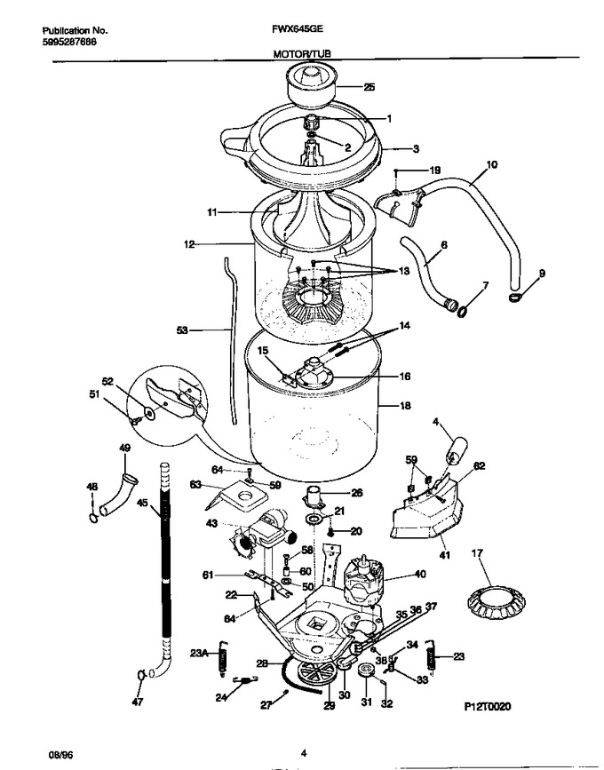 Diagram for FWX645GES0