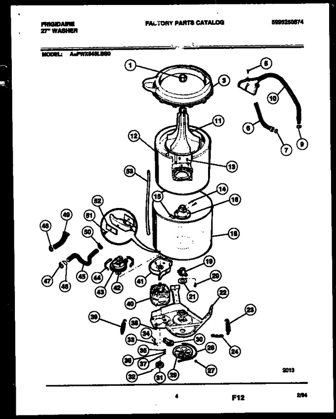 Diagram for FWX645LBS0