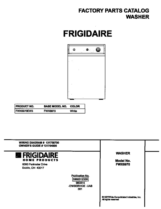 Diagram for FWX6970EW3