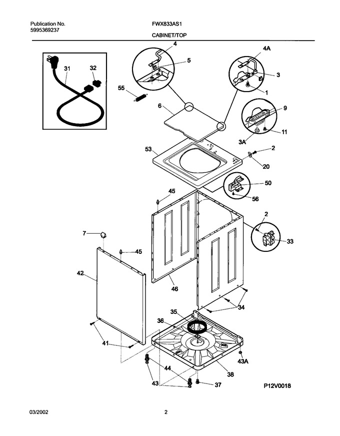 Diagram for FWX833AS1