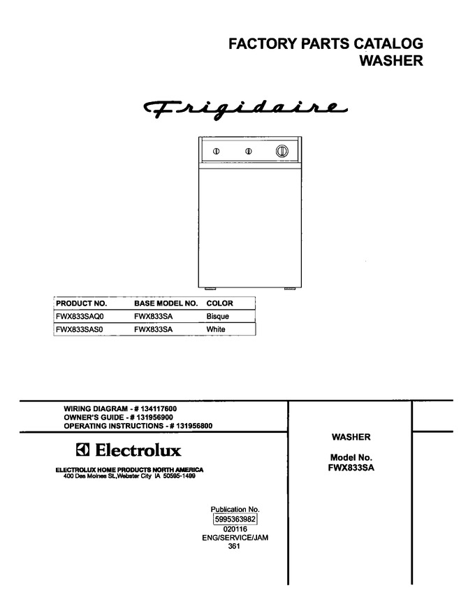 Diagram for FWX833SAQ0