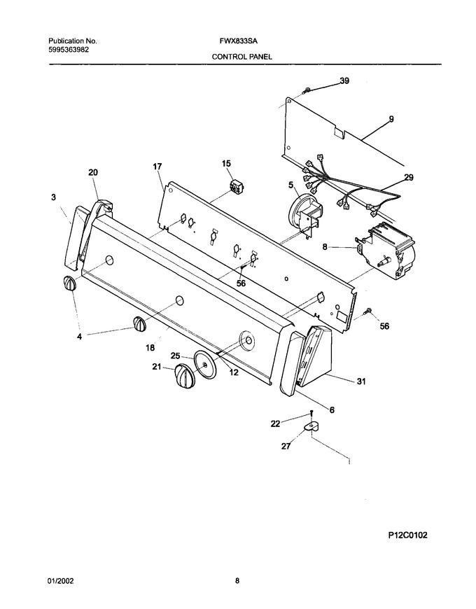 Diagram for FWX833SAQ0