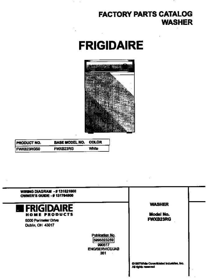 Diagram for FWXB23RGS0