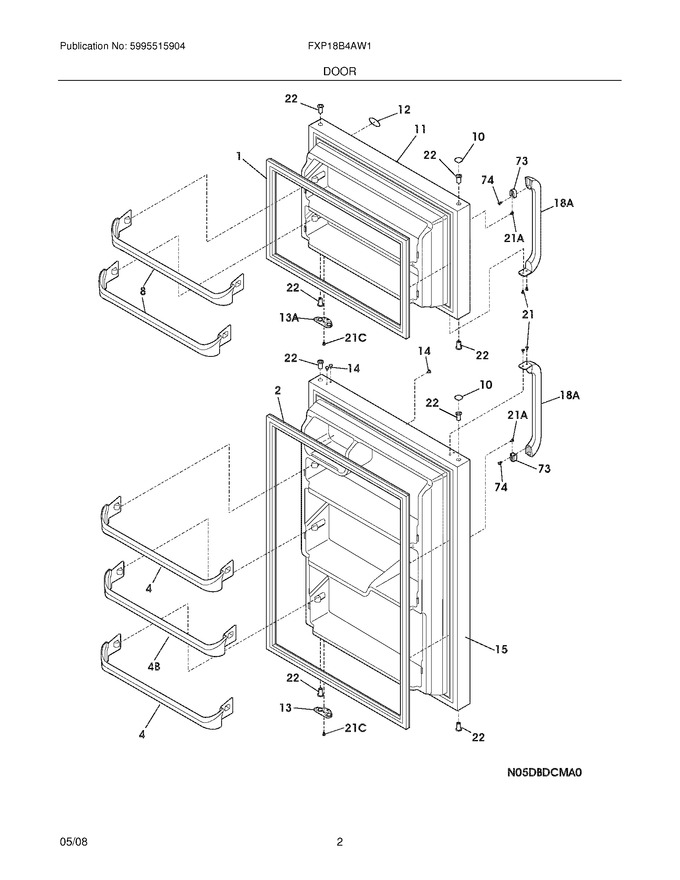 Diagram for FXP18B4AW1