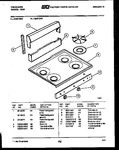 Diagram for 02 - Backguard And Cooktop Parts