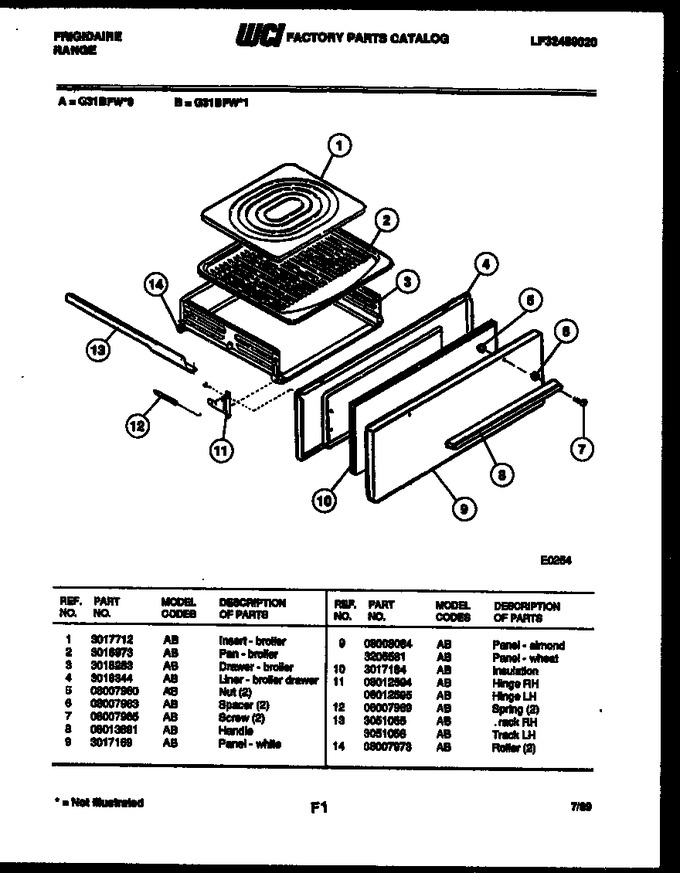 Diagram for G31BFH0