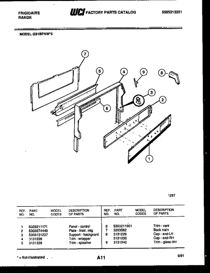 Diagram for G31BPNW3