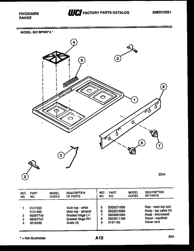 Diagram for G31BPNW3