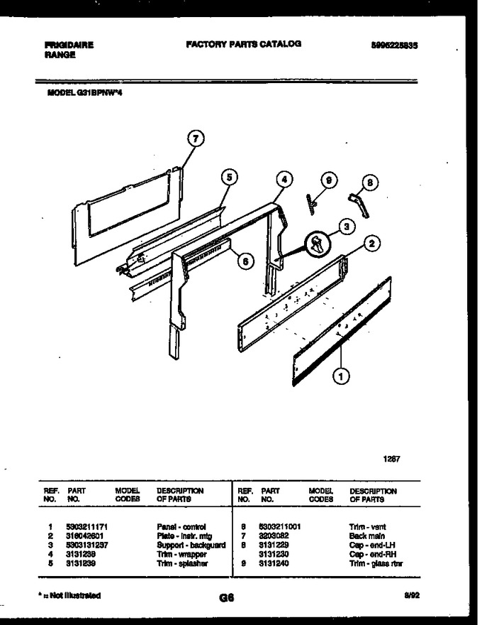 Diagram for G31BPNW4