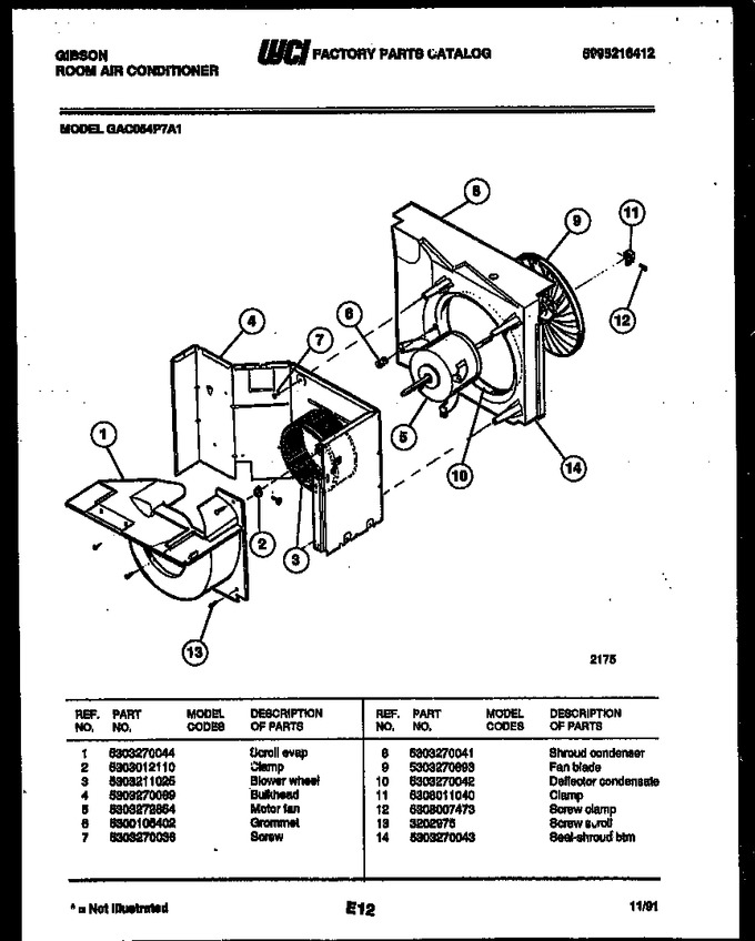 Diagram for GAC054P7A1