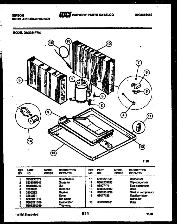 Diagram for GAC054P7A1